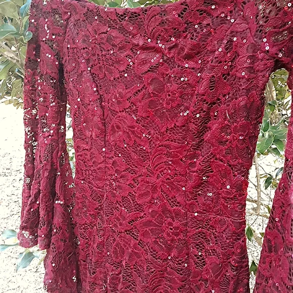 Red Sexy Lace Premier Amour Dress - Picture 6 of 8